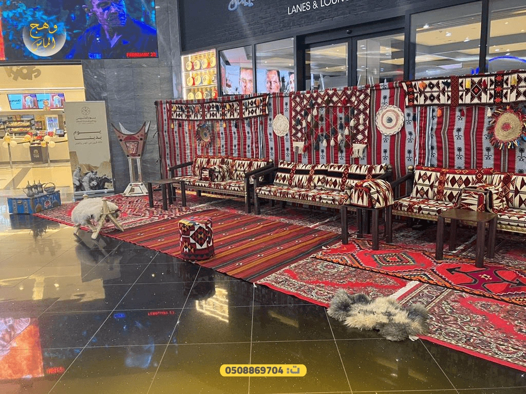 تأجير جلسات شعبية مرتفعة الرياض